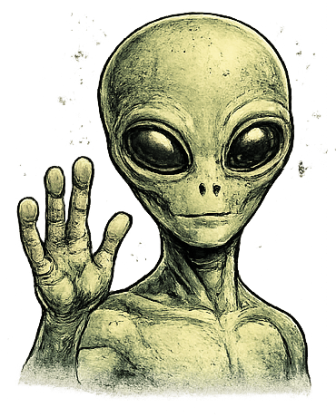 Alien signifying custom fabrication by Galactic Sign Co in Puyallup Seattle and Bellevue WA