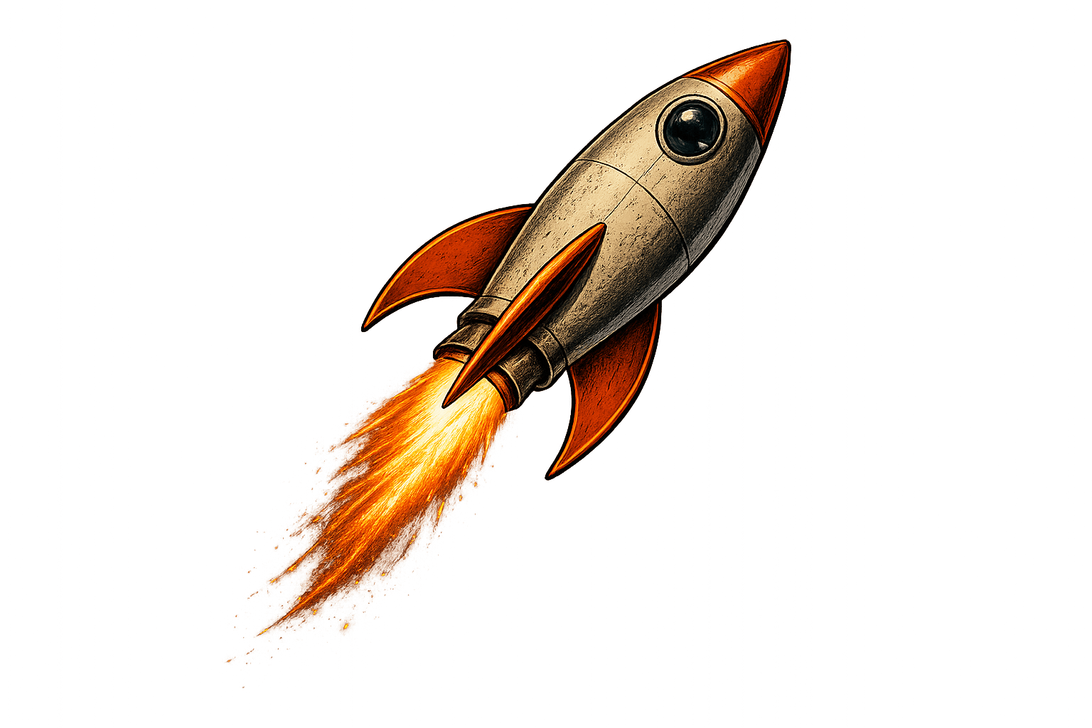 Rocket for Galactic Sign Co.